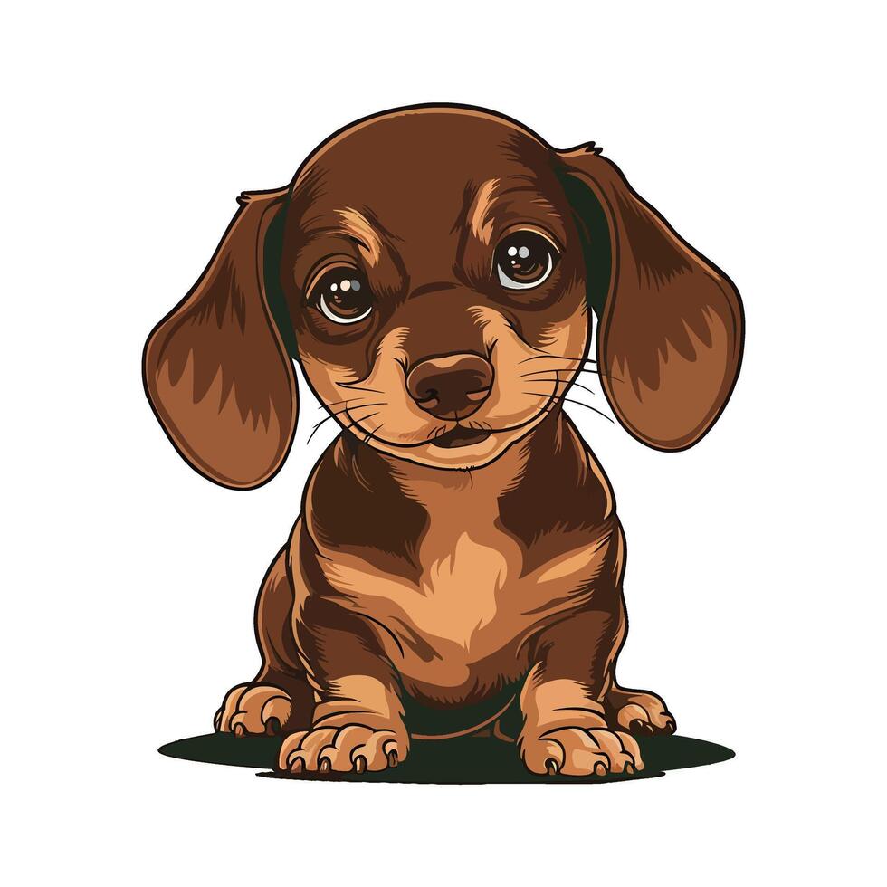a brown dog with a brown face and a brown face vector