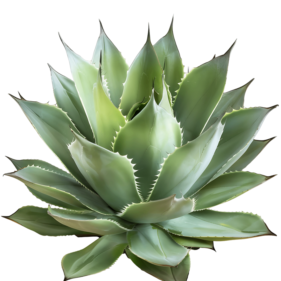 Agave Shawii x Attenuata Tree on Transparent Background png