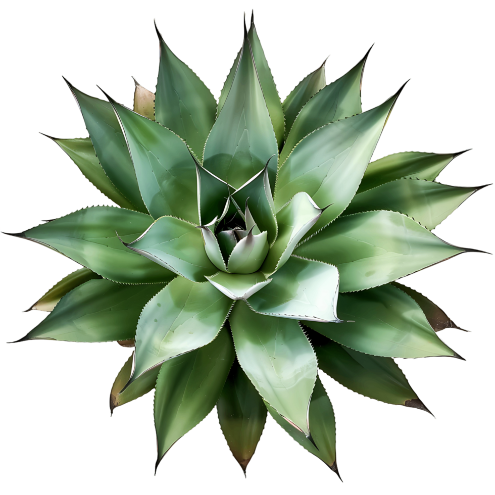 Agave Shawii x Attenuata on Transparent Background png
