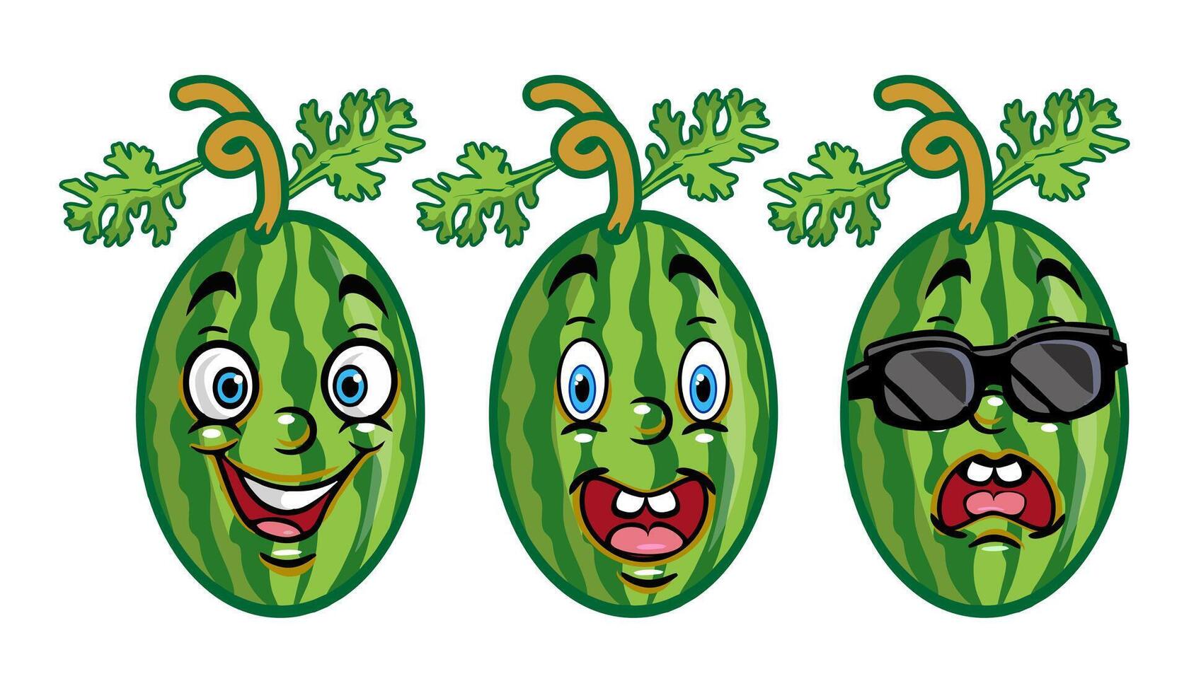 cartoon image of a fruit vector