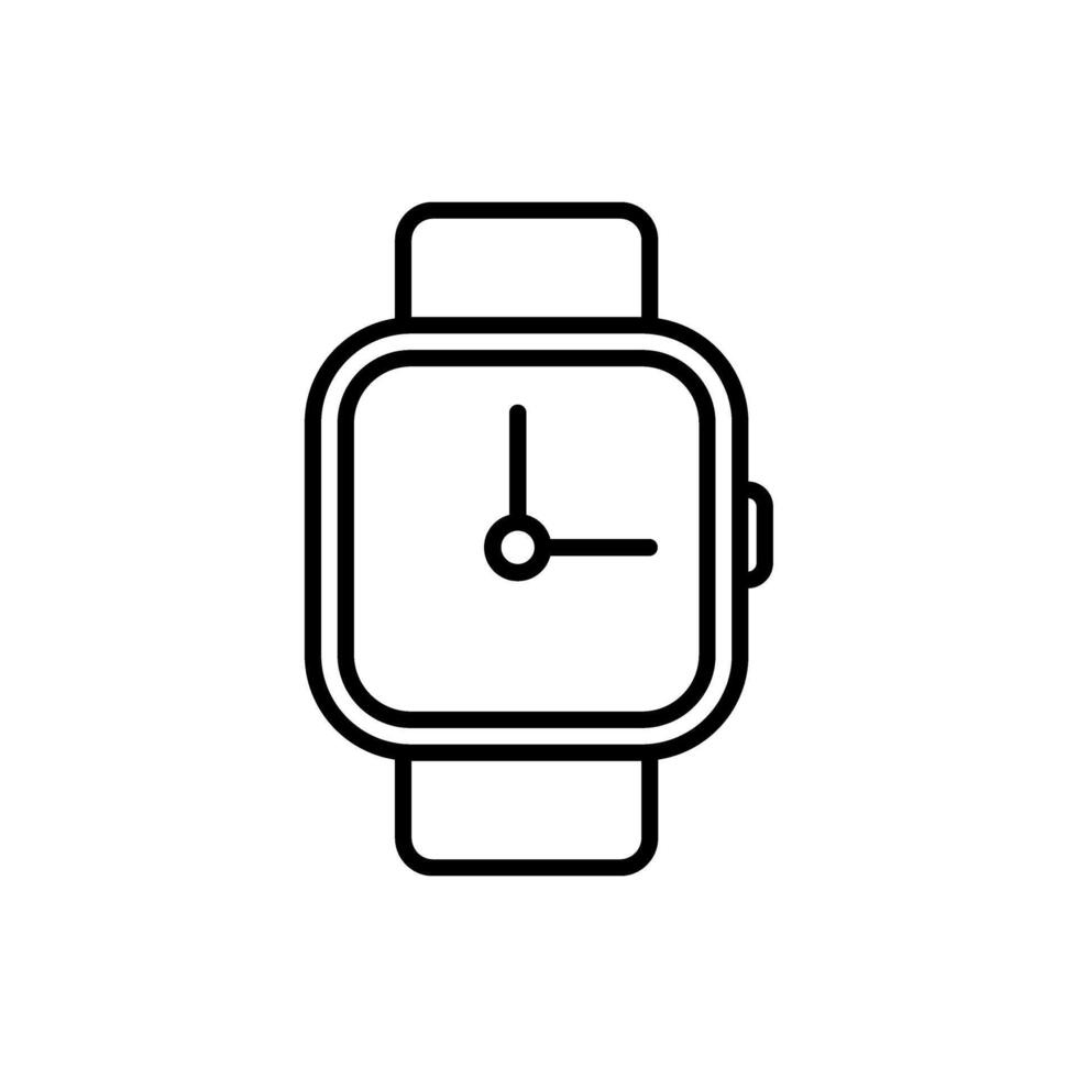 smartwatch or wristwatch icon vector