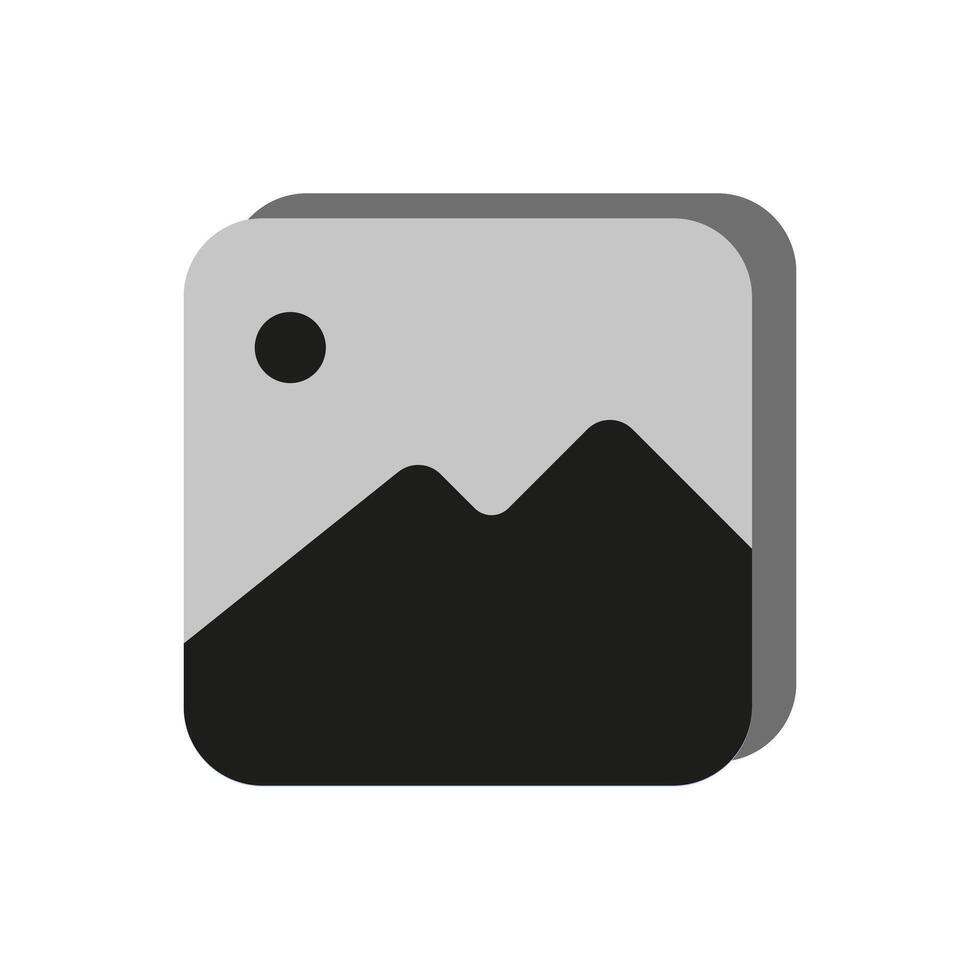 image picture folder icon vector