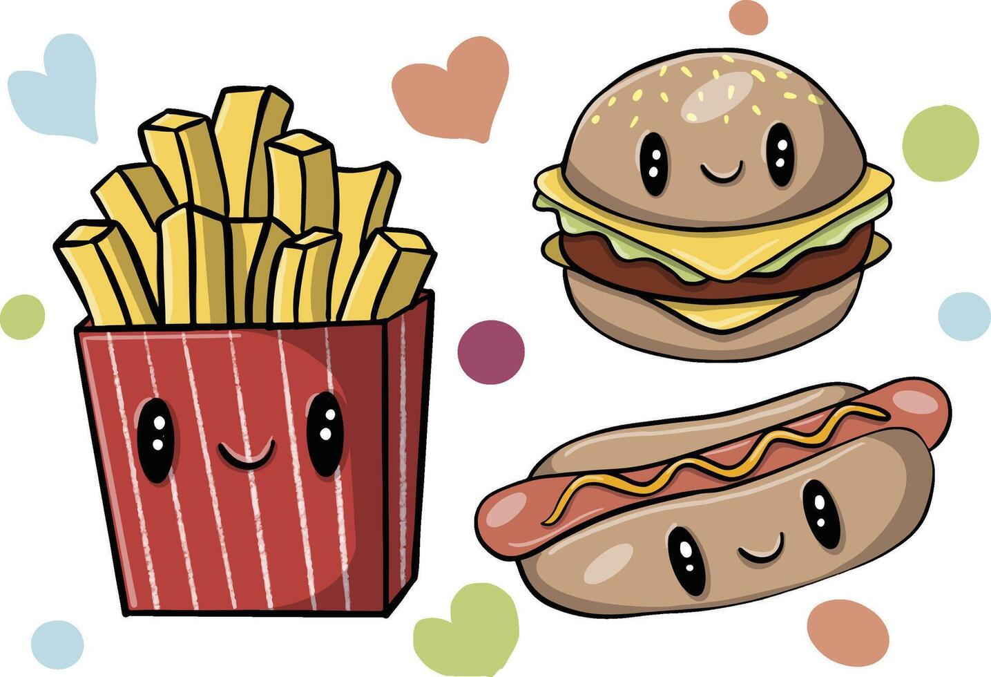The Fast Food vector