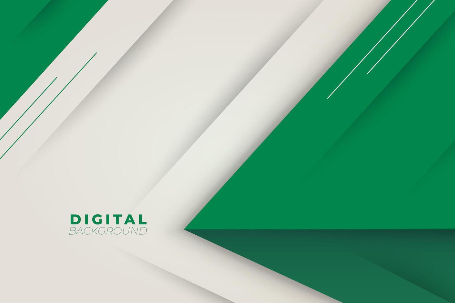 web digital background green triangle polygonal vector