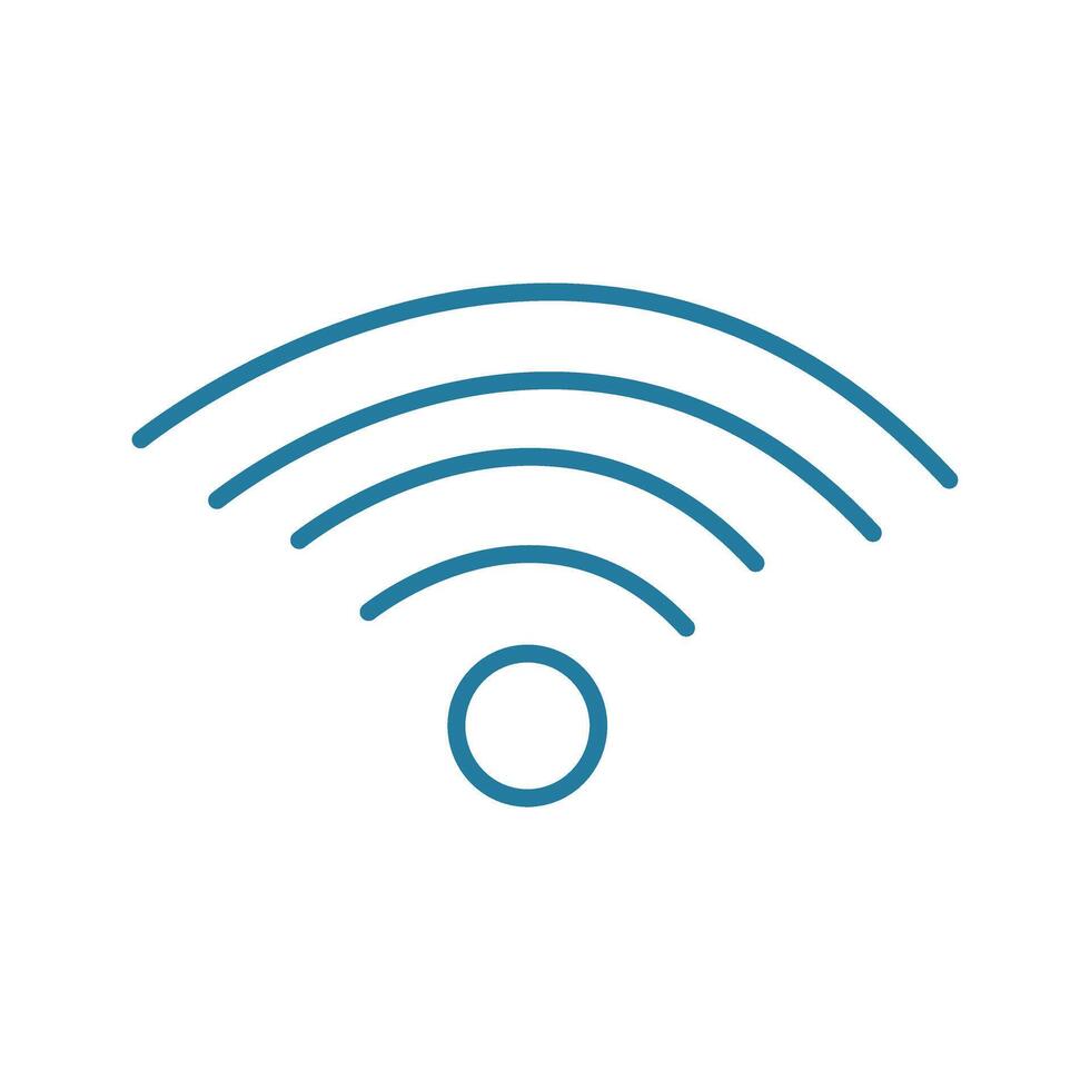 wi fi symbol and icon vector