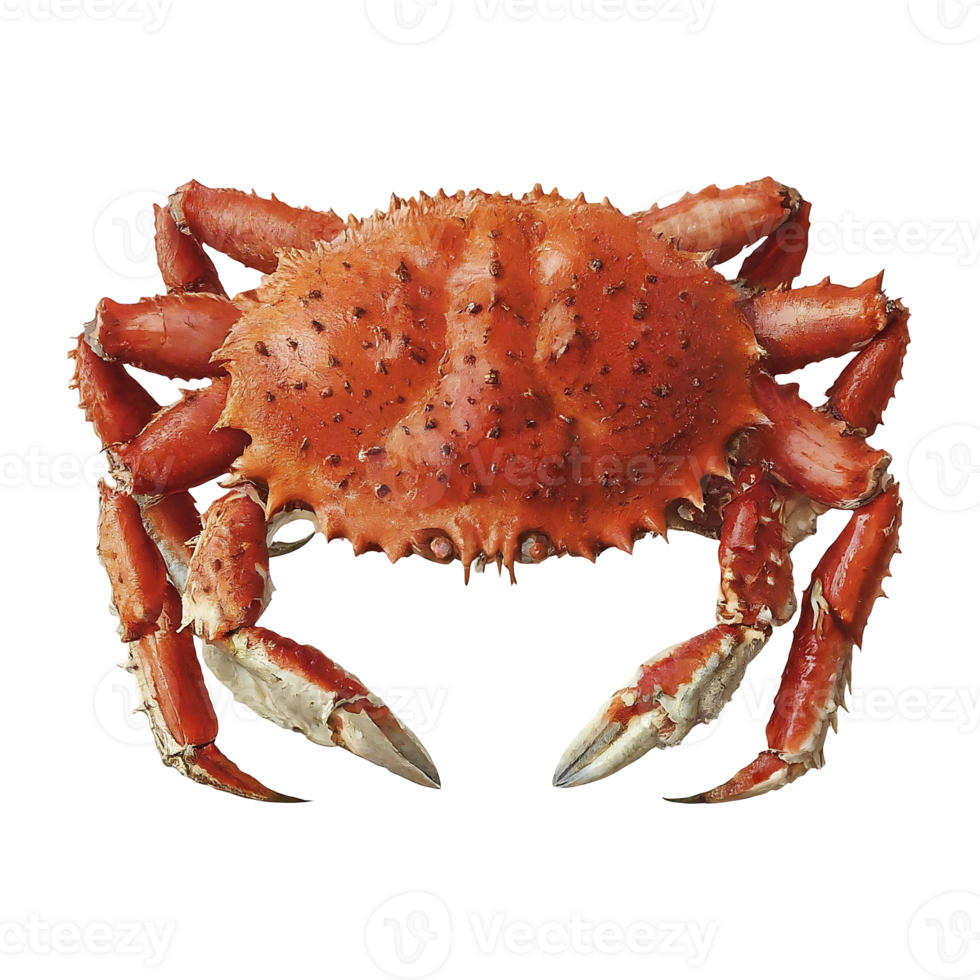 queen crab on transparent background png