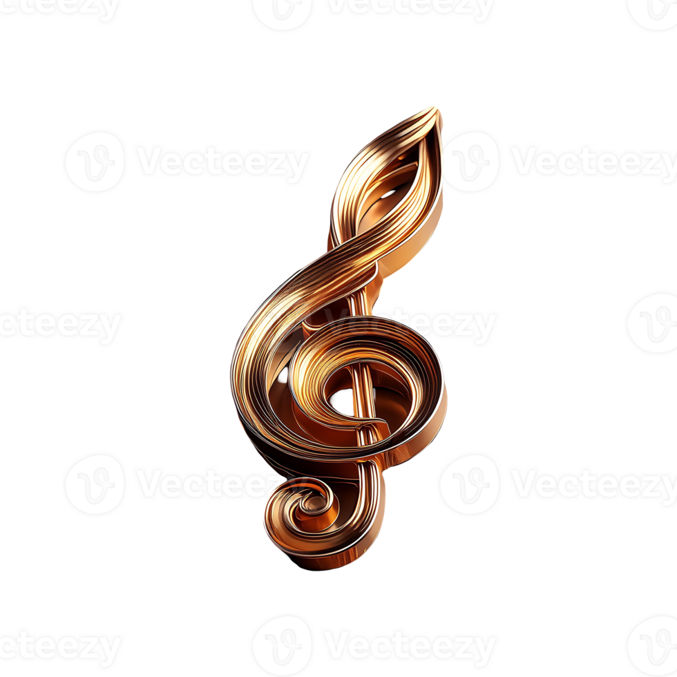 Alto C Clef Symbol isolated on transparent background png