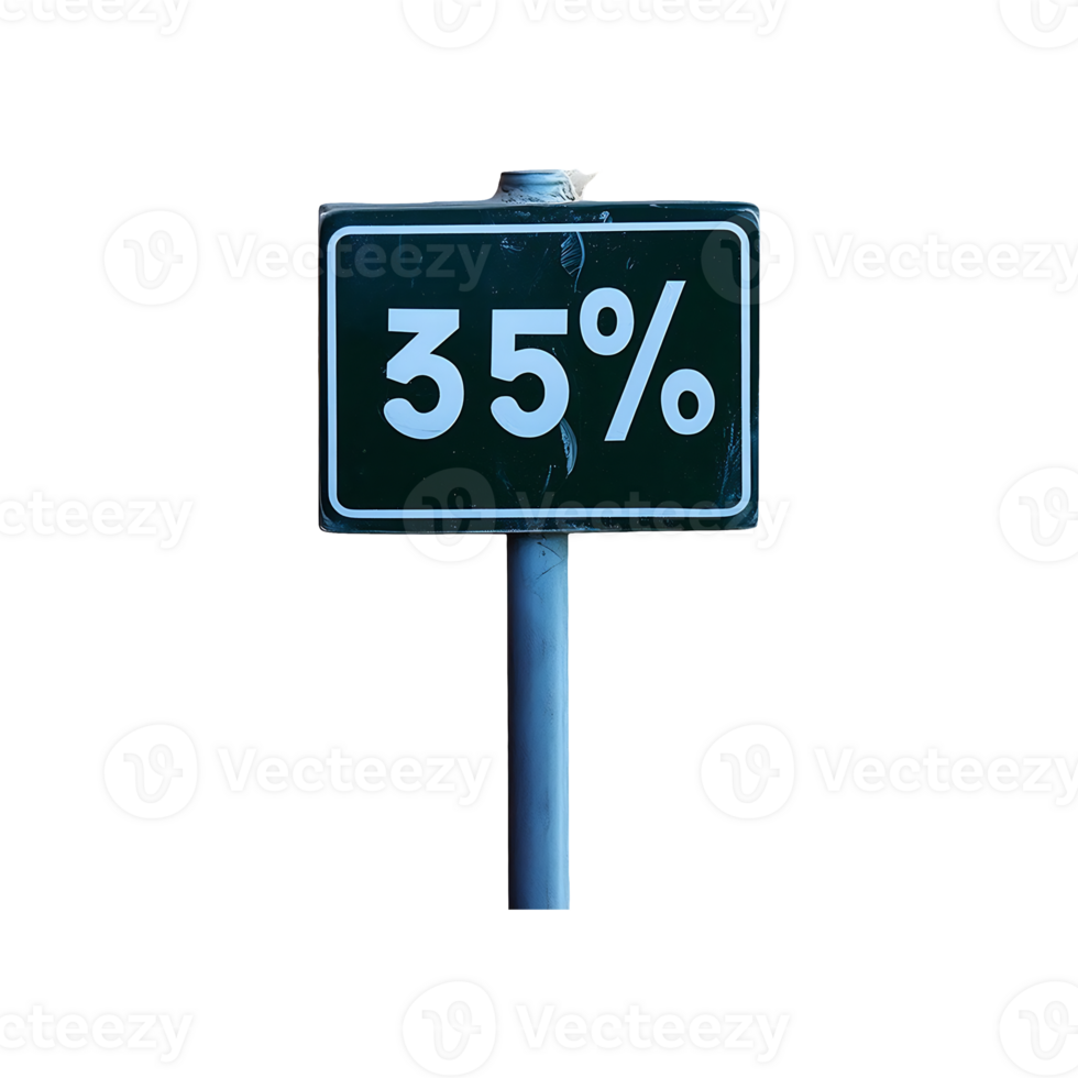 75 Percent Glass Sign Symbol isolated on transparent background png