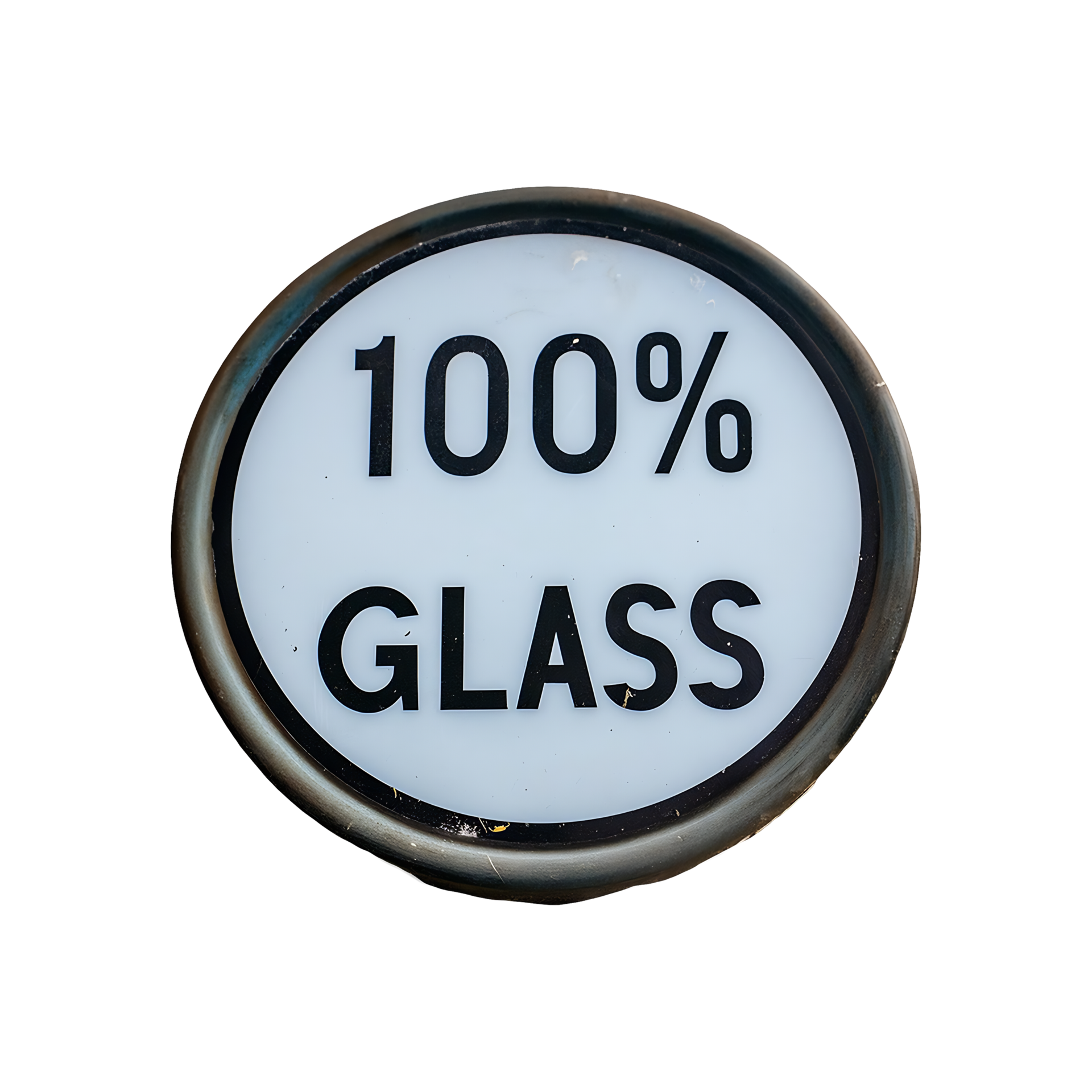 100 Percent Glass Sign Symbol on transparent background 46823627 PNG