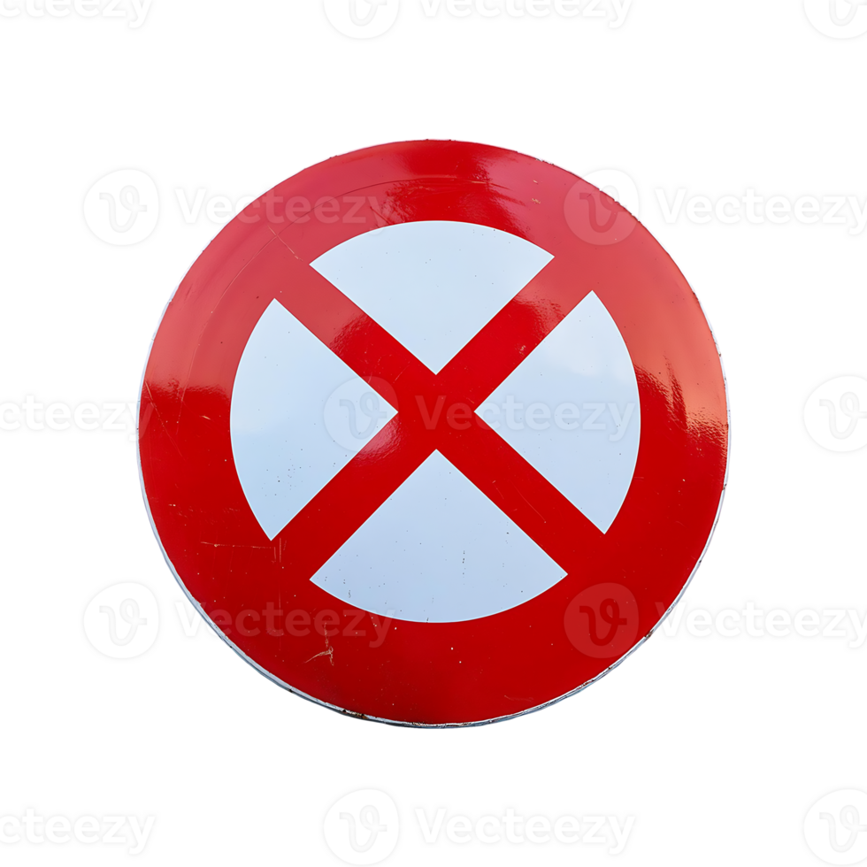 Cross Mark No Icon Symbol isolated on transparent background png
