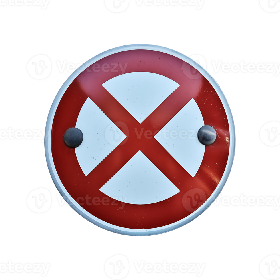 No Cross Mark Icon Symbol isolated on transparent background png
