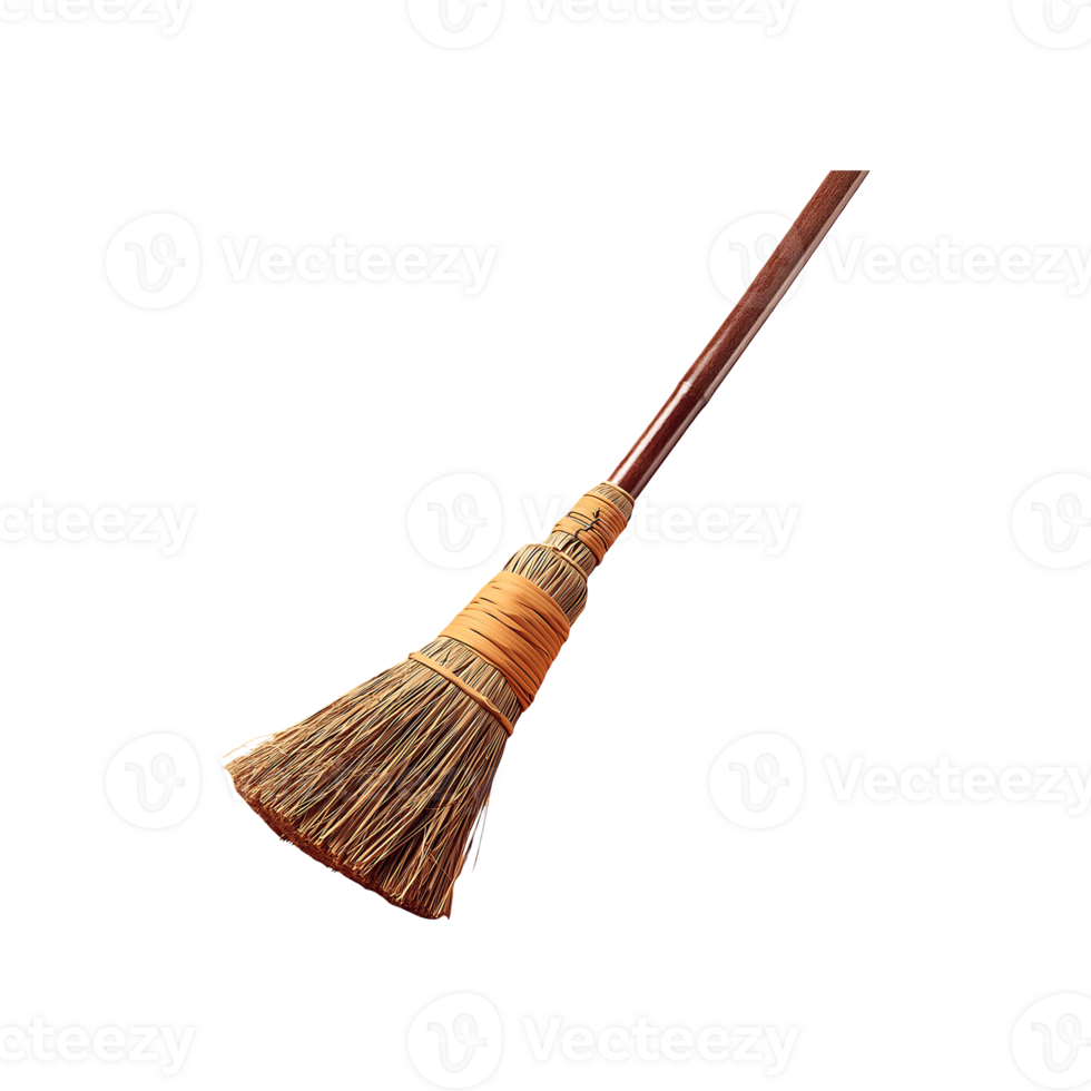 Halloween Festival Broomstick Icon Symbol isolated on transparent background png