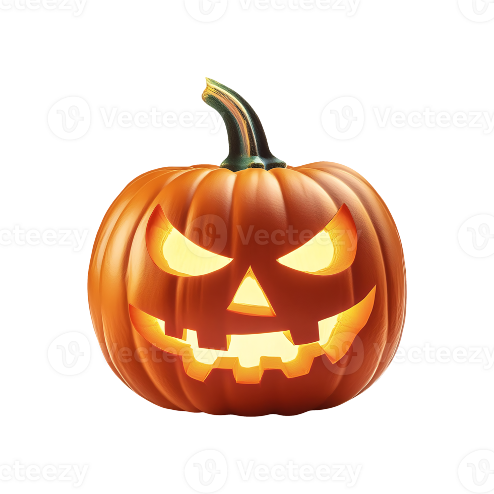 Halloween Horror Festival Pumpkin Icon Symbol isolated on transparent background png
