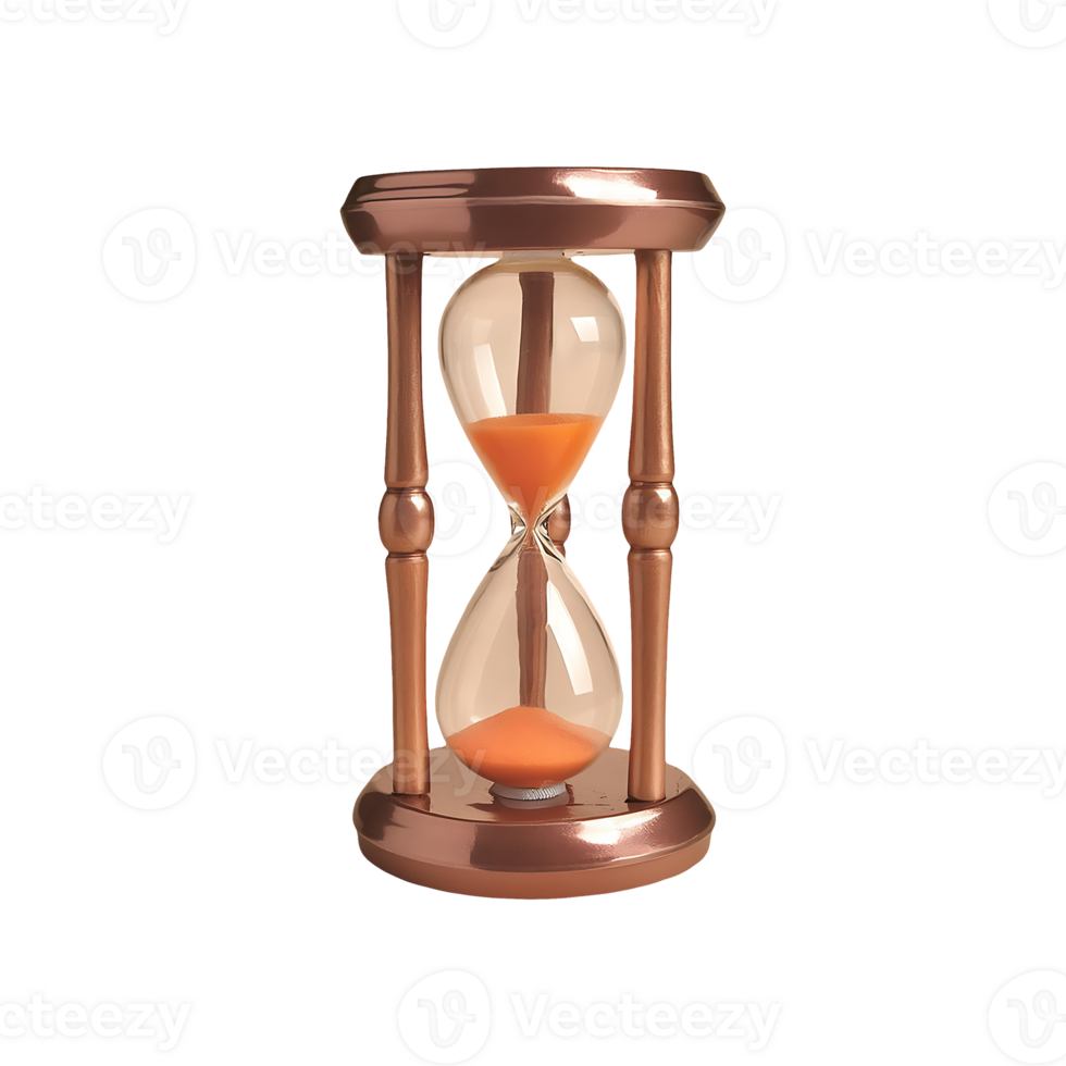 Hourglass Icon Symbol isolated on transparent background png
