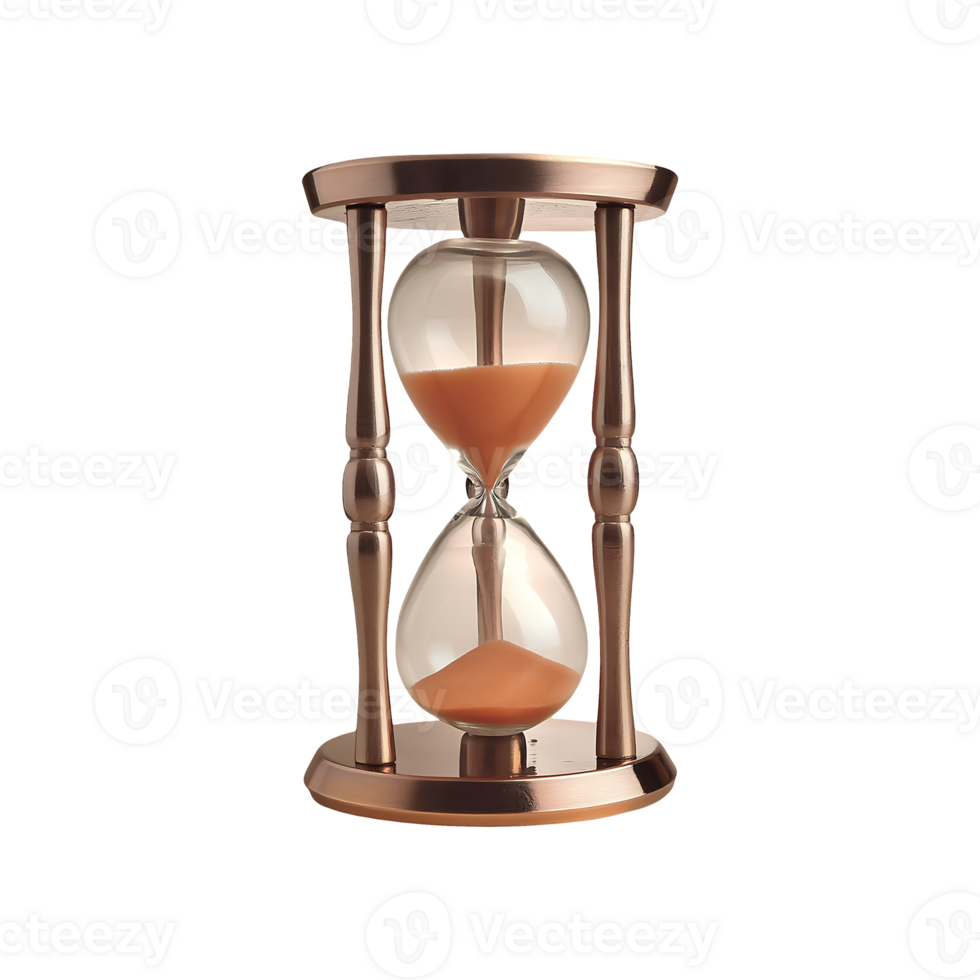Hourglass Icon Symbol isolated on transparent background png