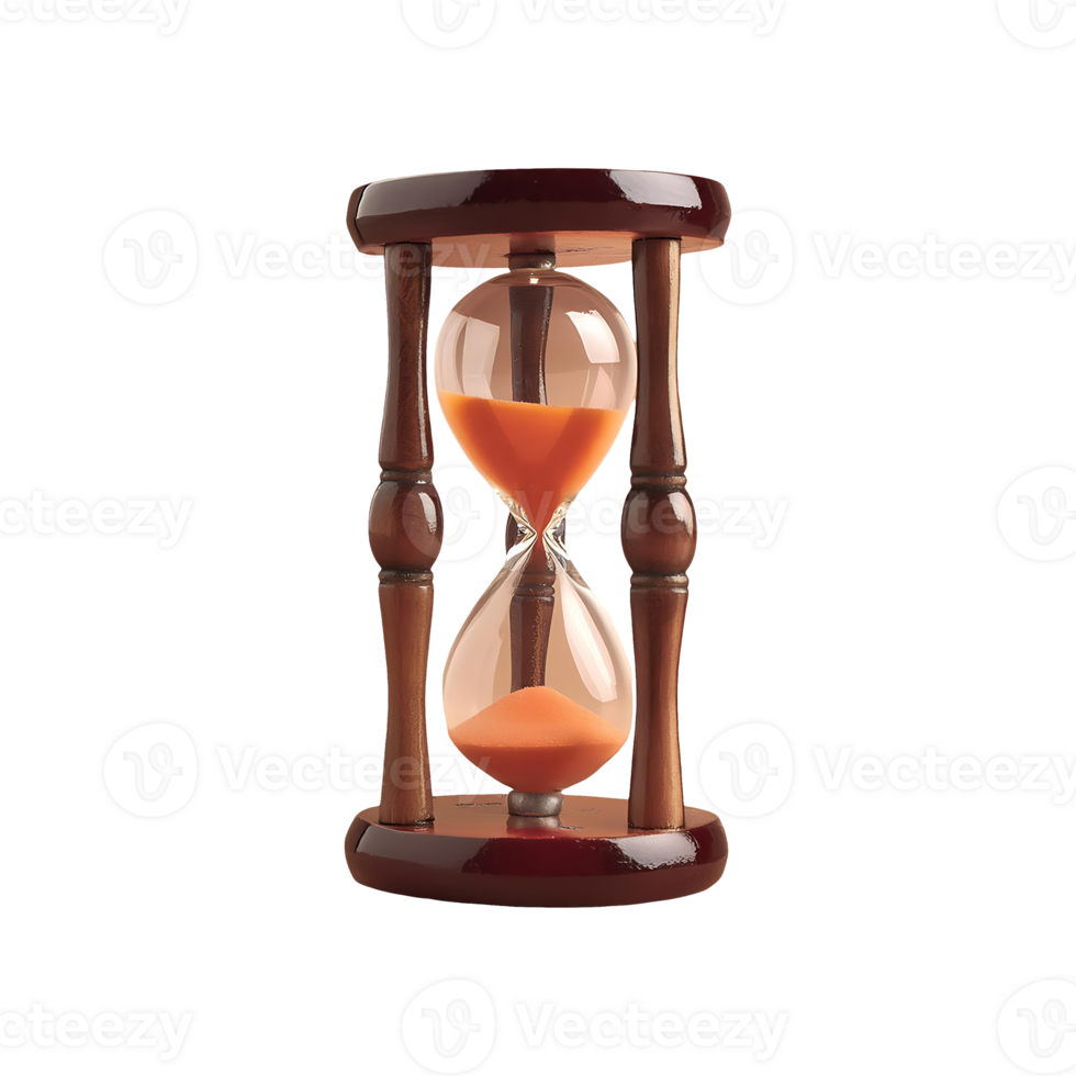 Hourglass Icon Symbol isolated on transparent background png