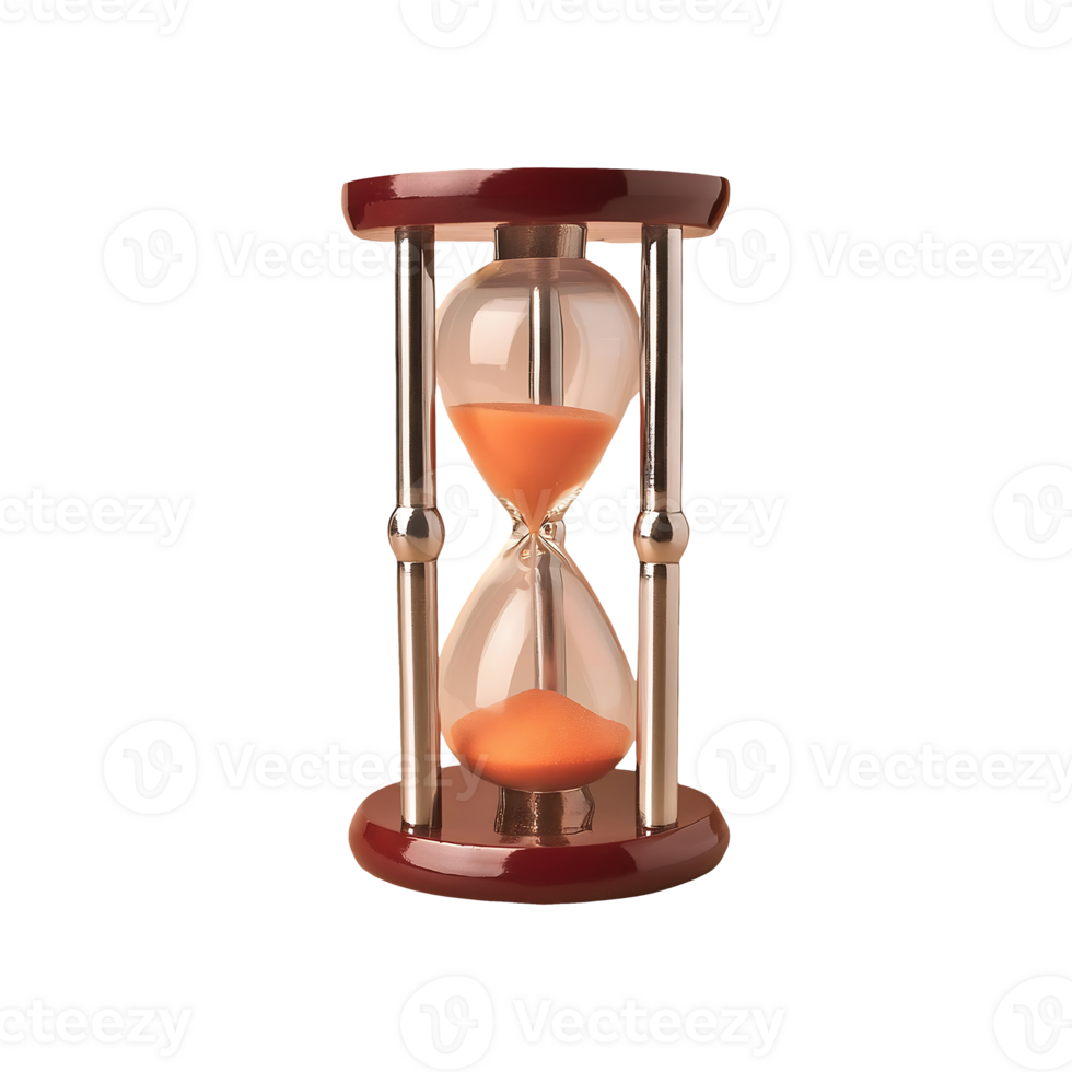 Hourglass Icon Symbol isolated on transparent background png