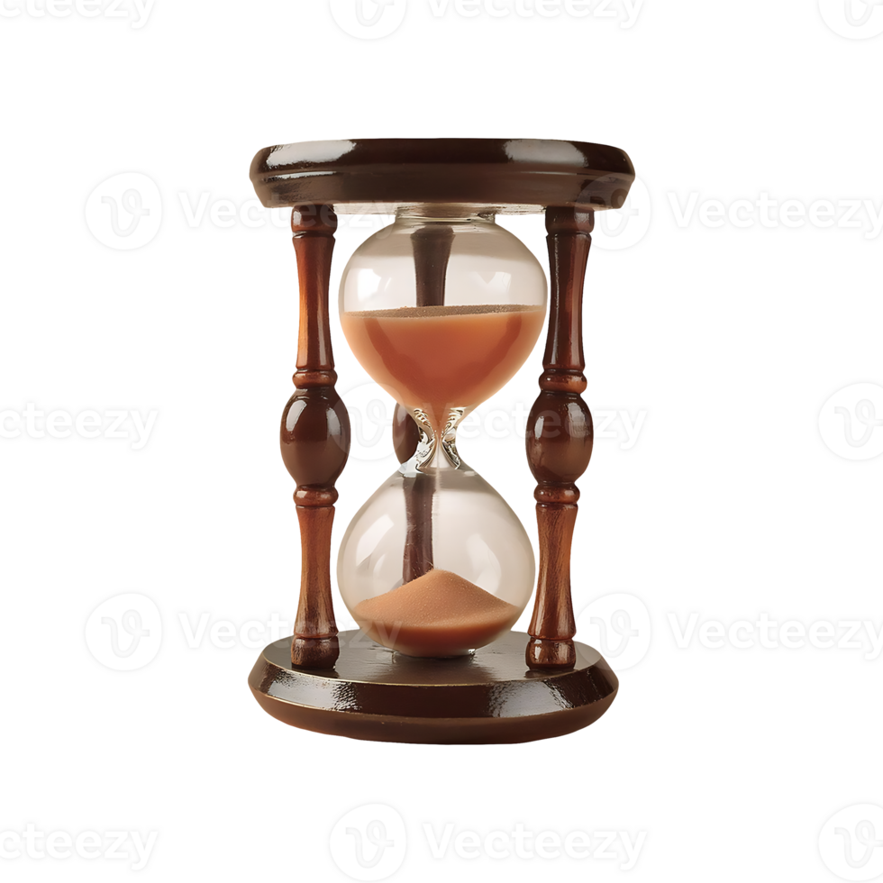 Hourglass Icon Symbol isolated on transparent background png