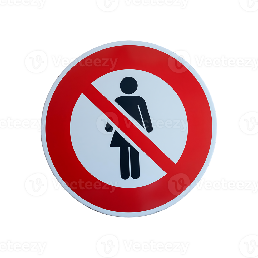 Icon No Symbol isolated on transparent background png