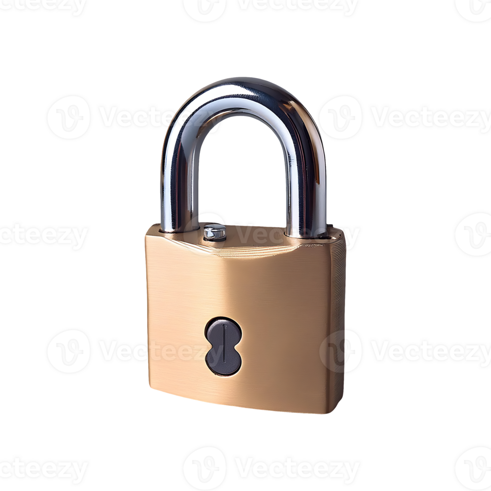 Lock Secure Connection Icon Symbol isolated on transparent background png