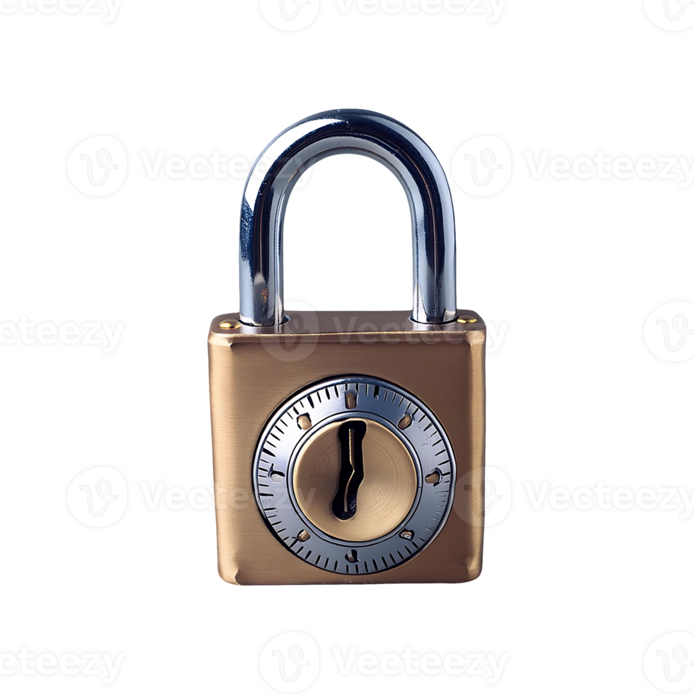 Lock Secure Connection Icon Symbol isolated on transparent background png