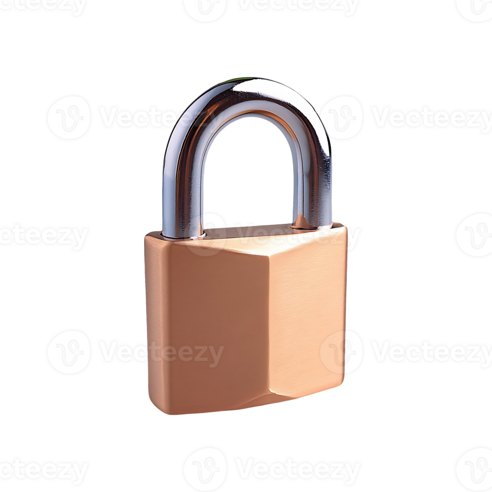 Lock Secure Connection Icon Symbol isolated on transparent background png