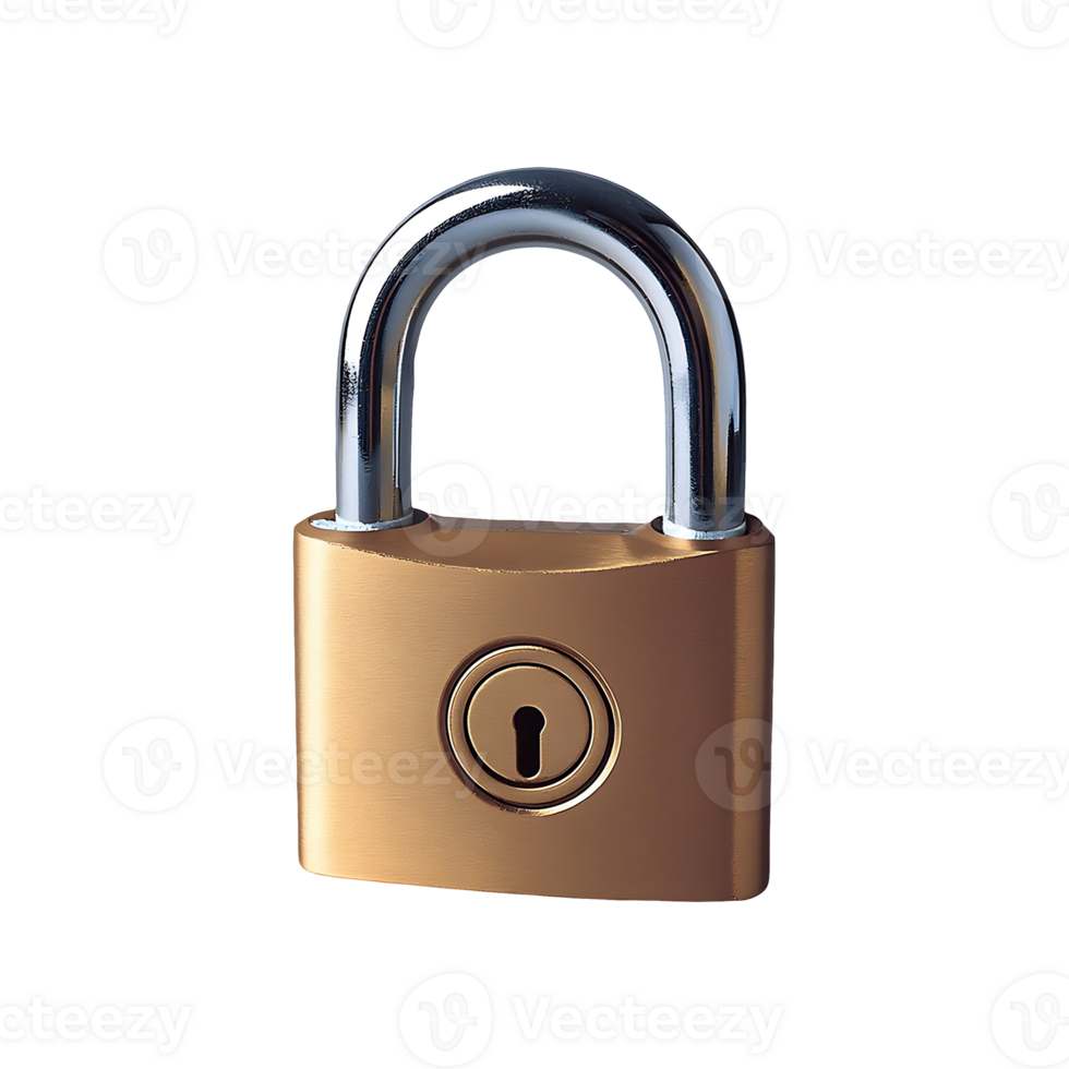 Lock Secure Connection Icon Symbol isolated on transparent background png
