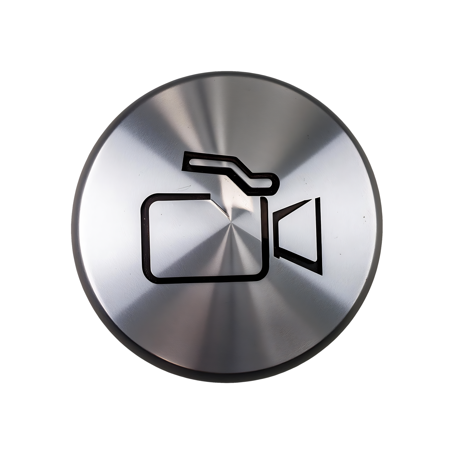 Metal Camera Icon Symbol isolated on transparent background 46824330 PNG