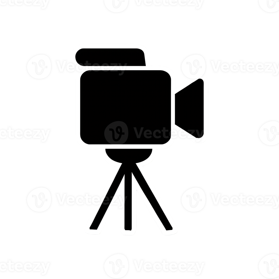 Camera Icon Symbol isolated on transparent background png