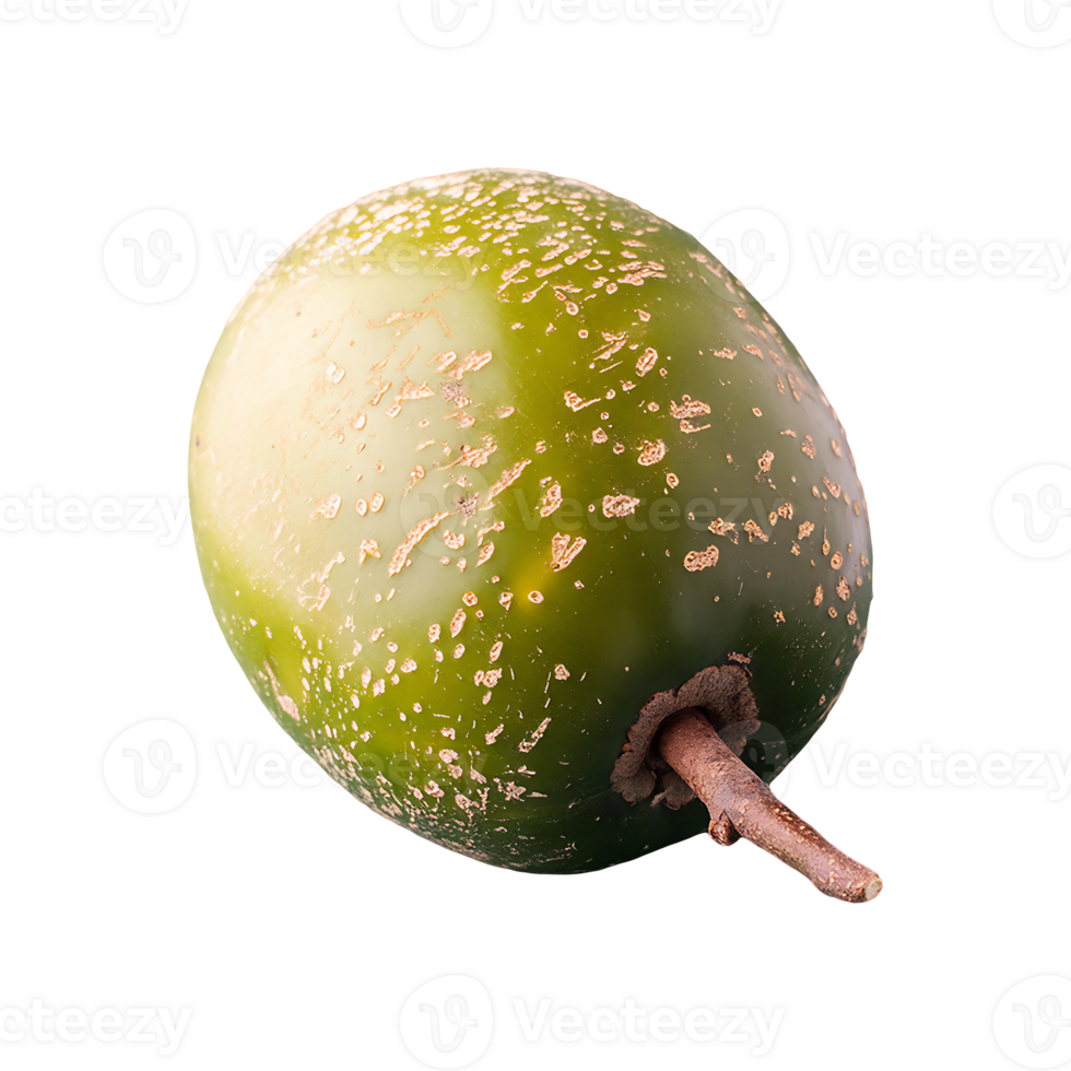 Ambarella fruit isolated on transparent background png
