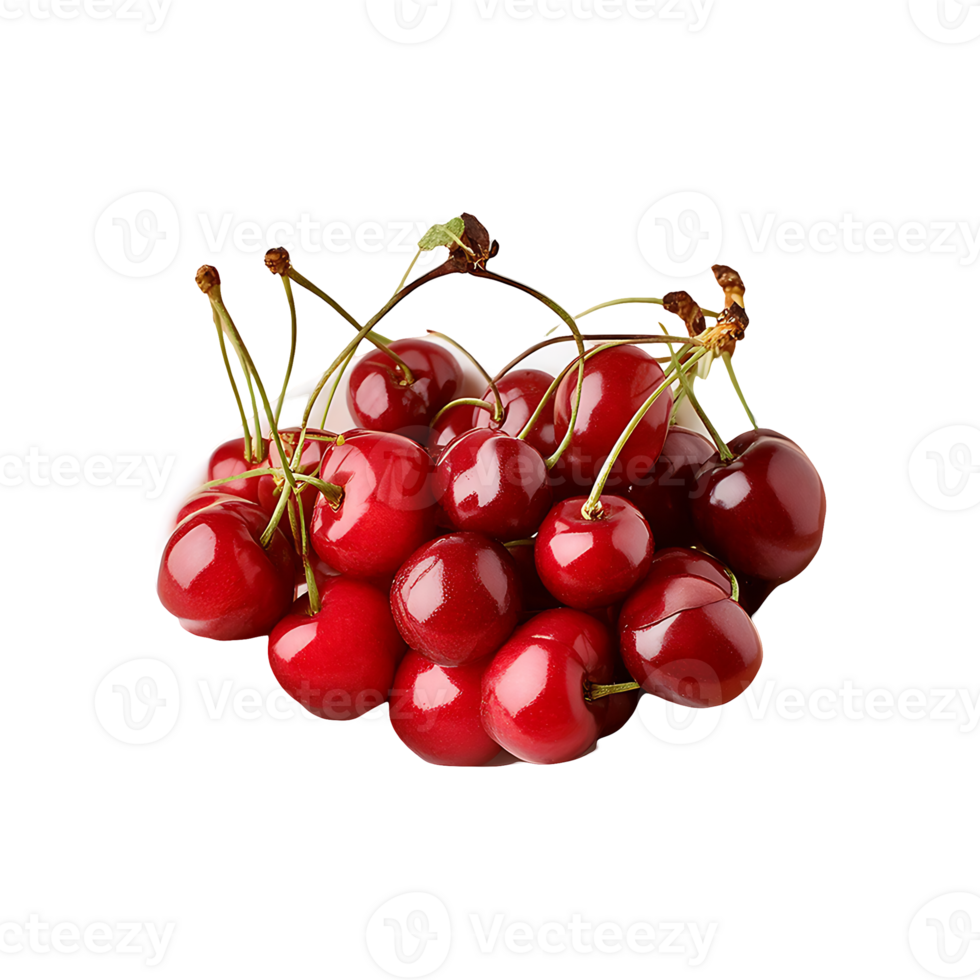 Cherry isolated on transparent background png