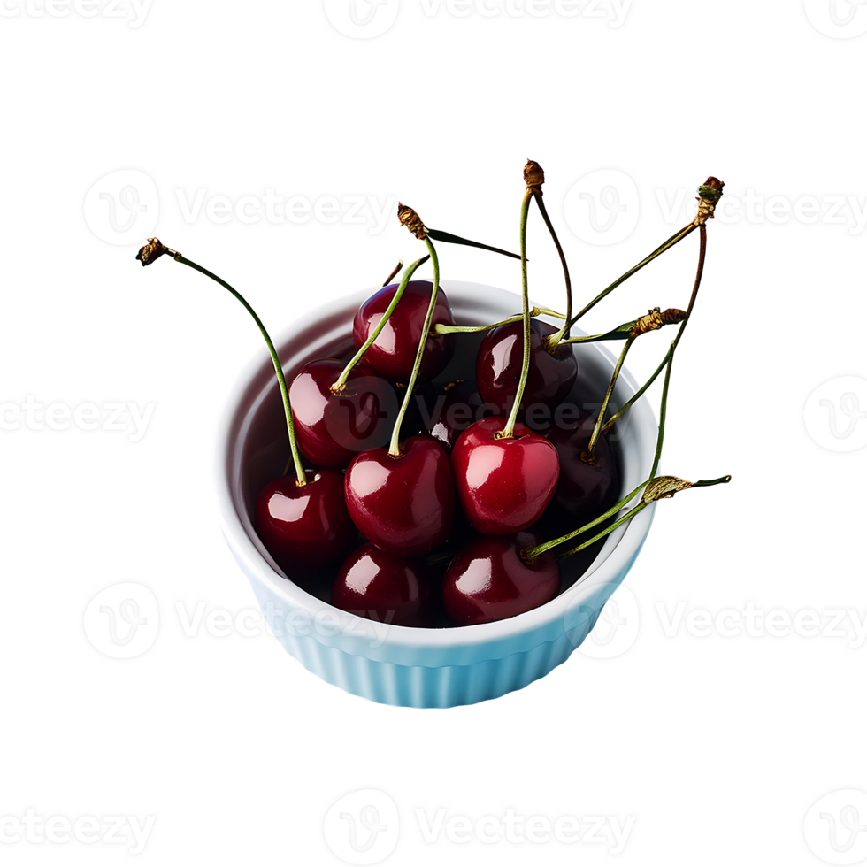 Cherry isolated on transparent background png