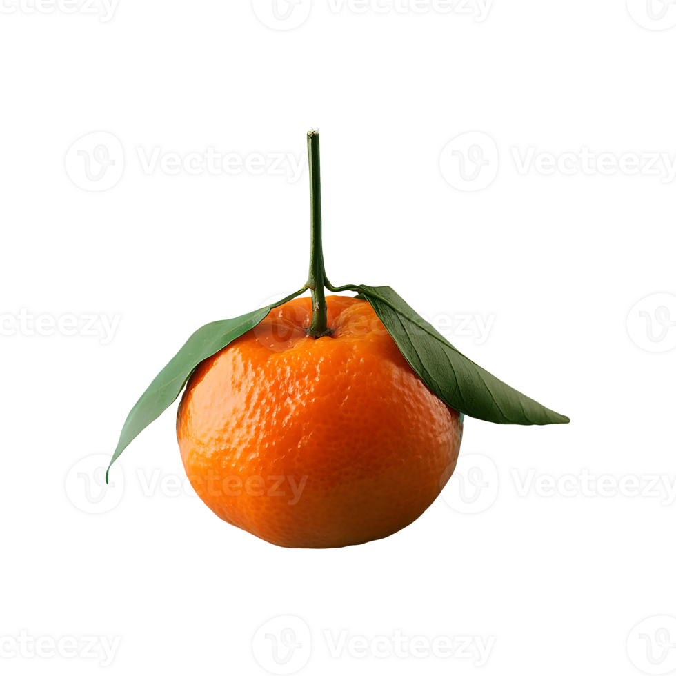 Clementine isolated on transparent background png