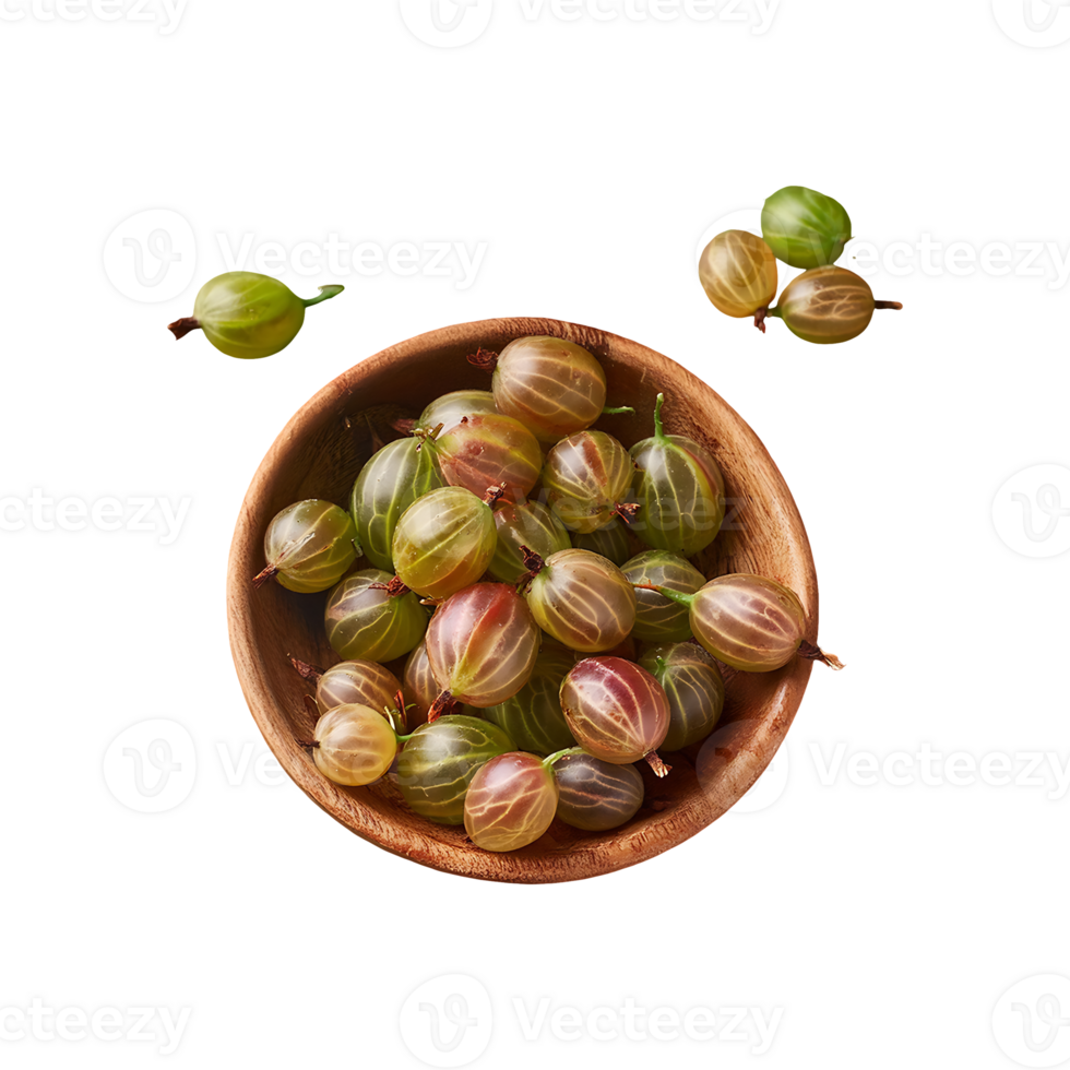 Gooseberry isolated on transparent background png