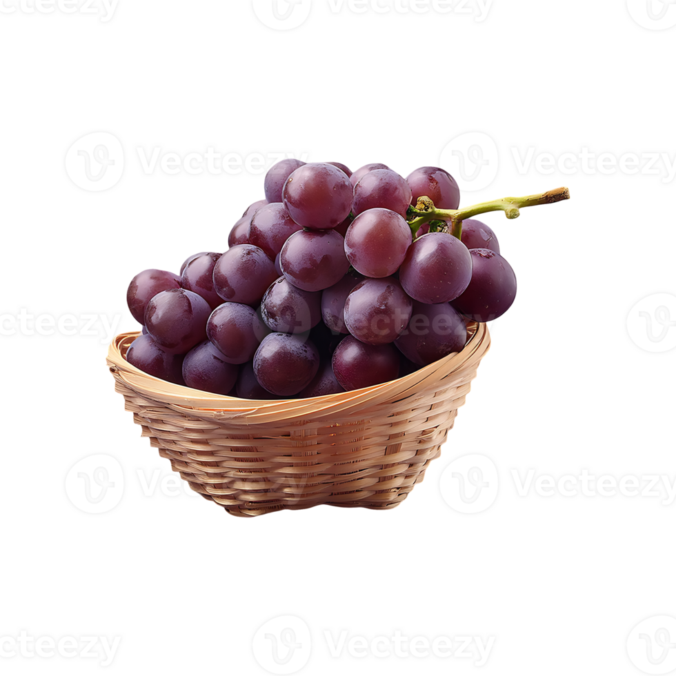 Grape isolated on transparent background png