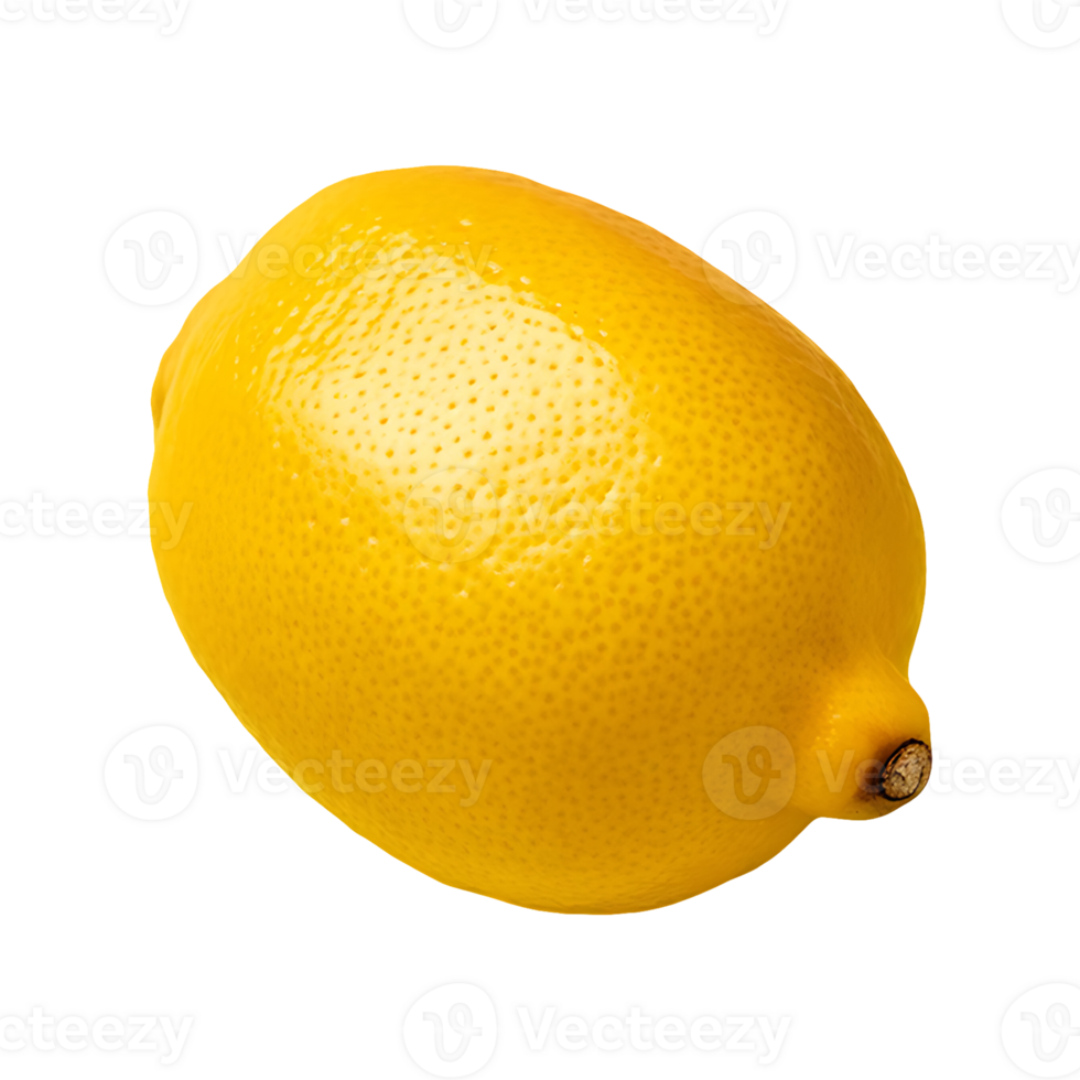 Lemon isolated on transparent background png