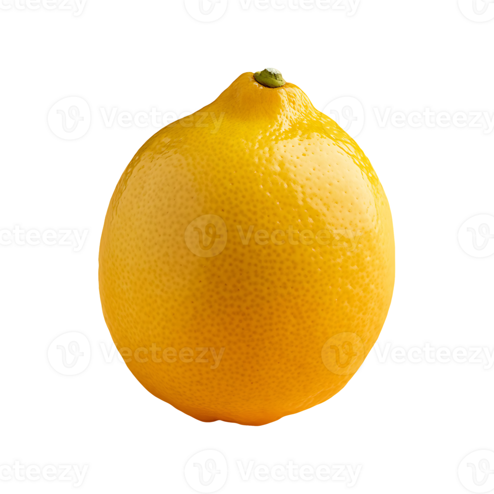 Lemon isolated on transparent background png