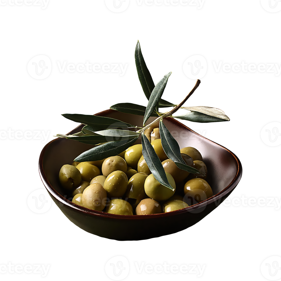 Olive isolated on transparent background png