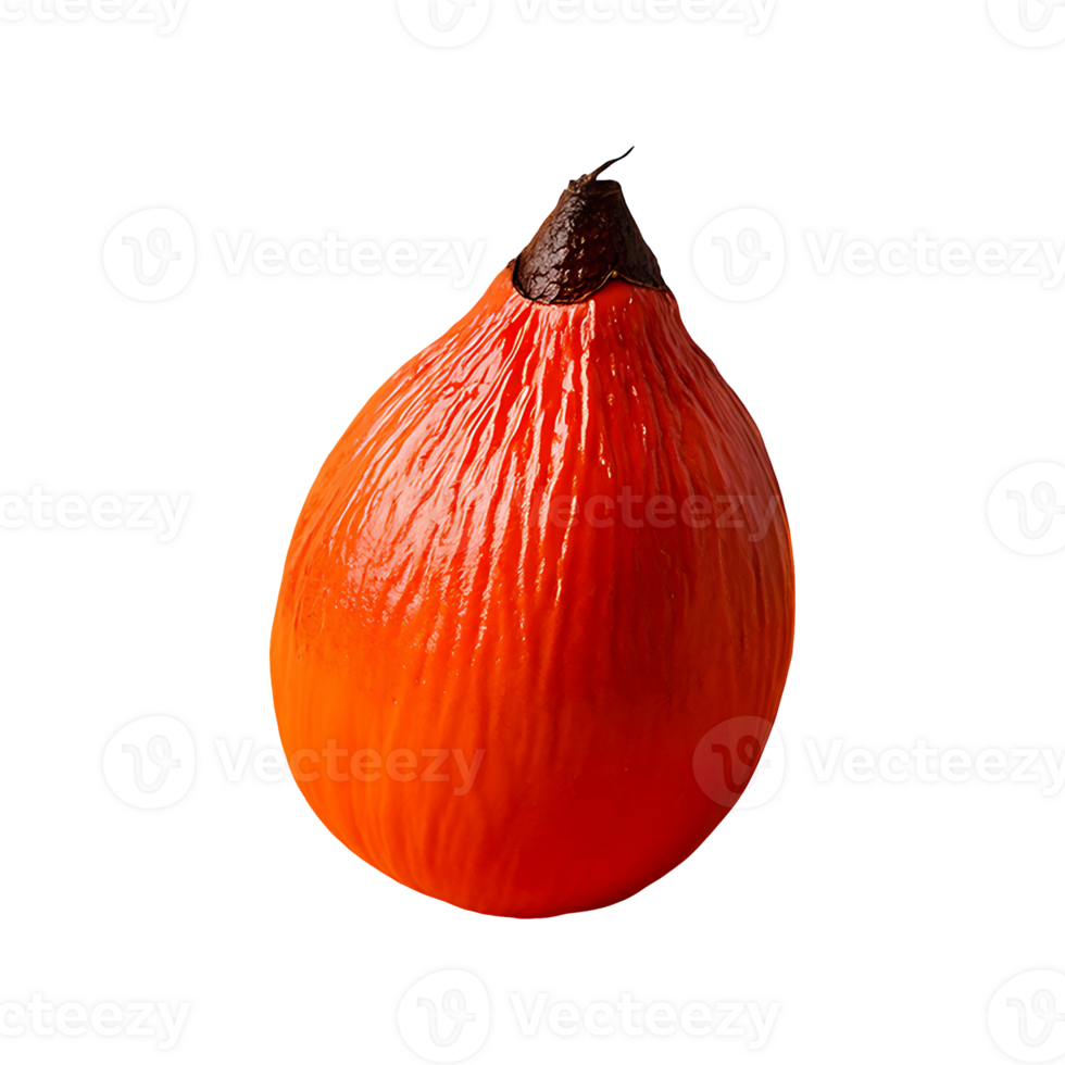 Babaco fruit isolated on transparent background png