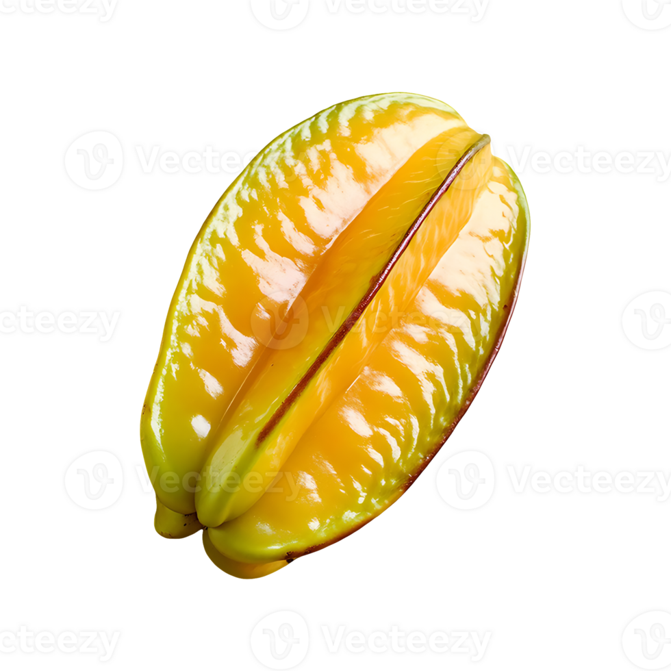 Starfruit isolated on transparent background png