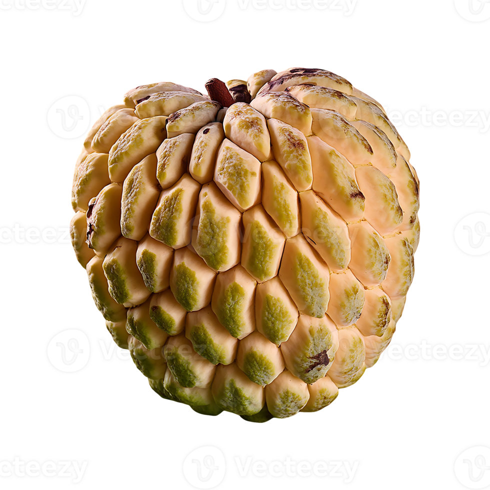 Sugar Apple isolated on transparent background png