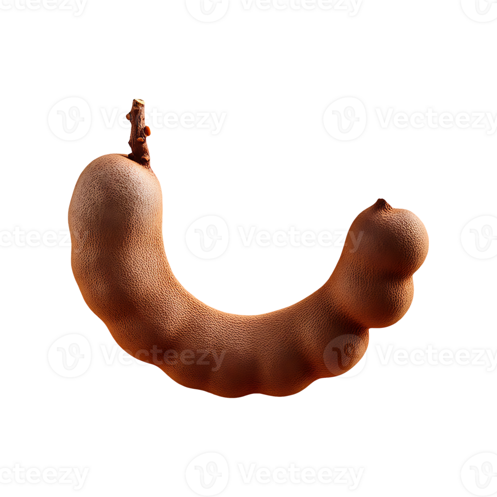 Tamarind isolated on transparent background png