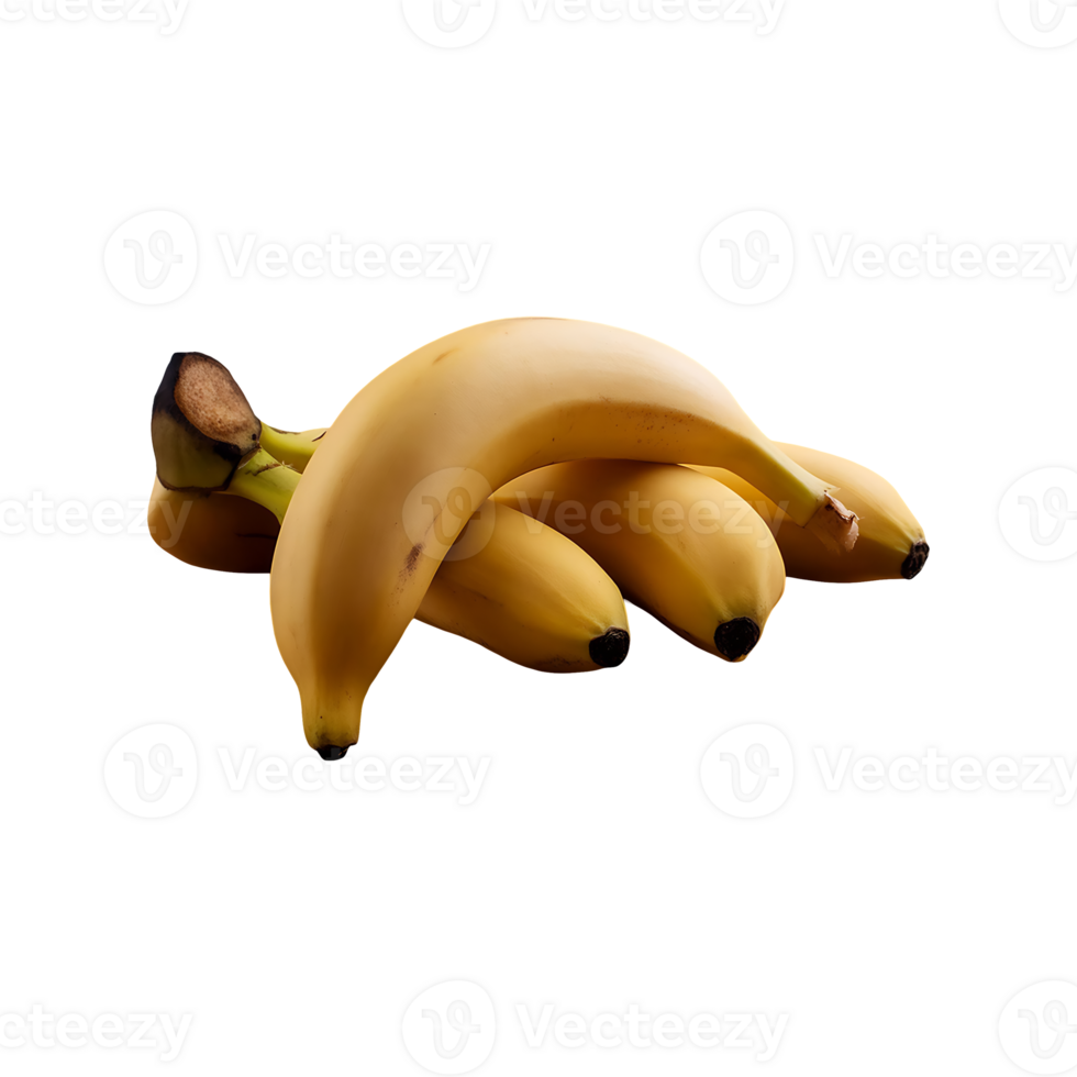 Banana isolated on transparent background png