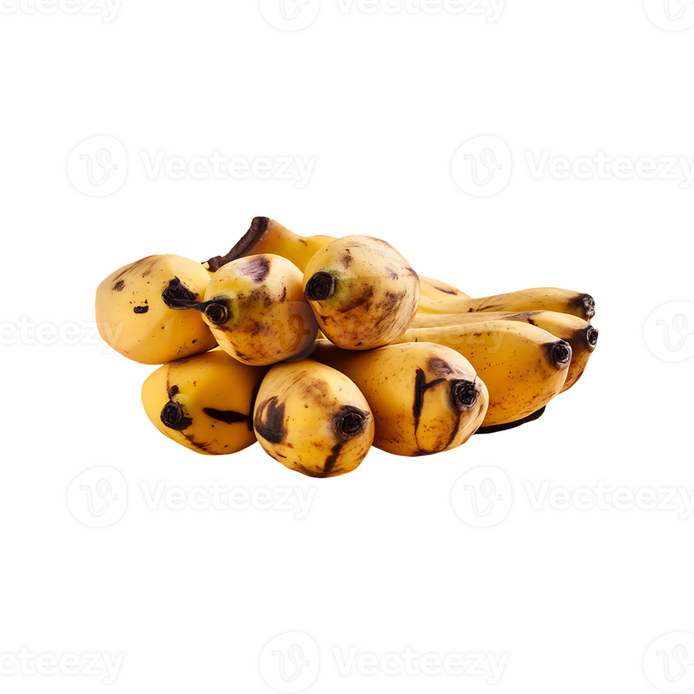 Banana isolated on transparent background png