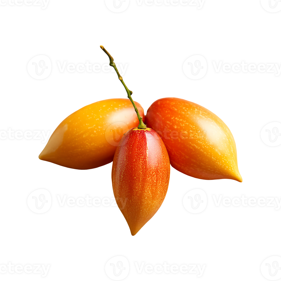 Barbadine fruit isolated on transparent background png