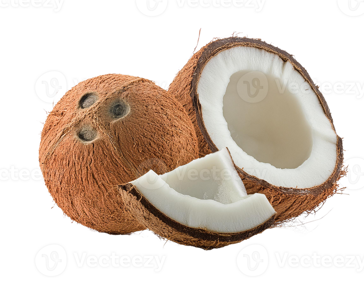 coconut isolated on transparent background. png
