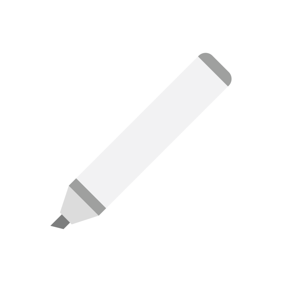 Black Marker Illustration png