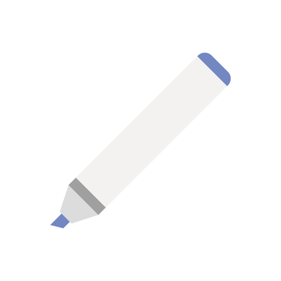 Blue Marker Illustration png