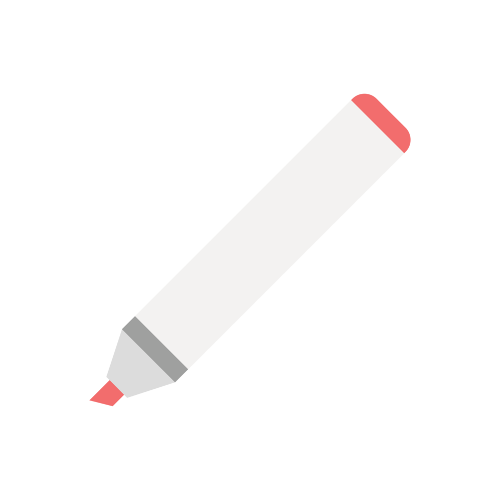Red Marker Illustration png
