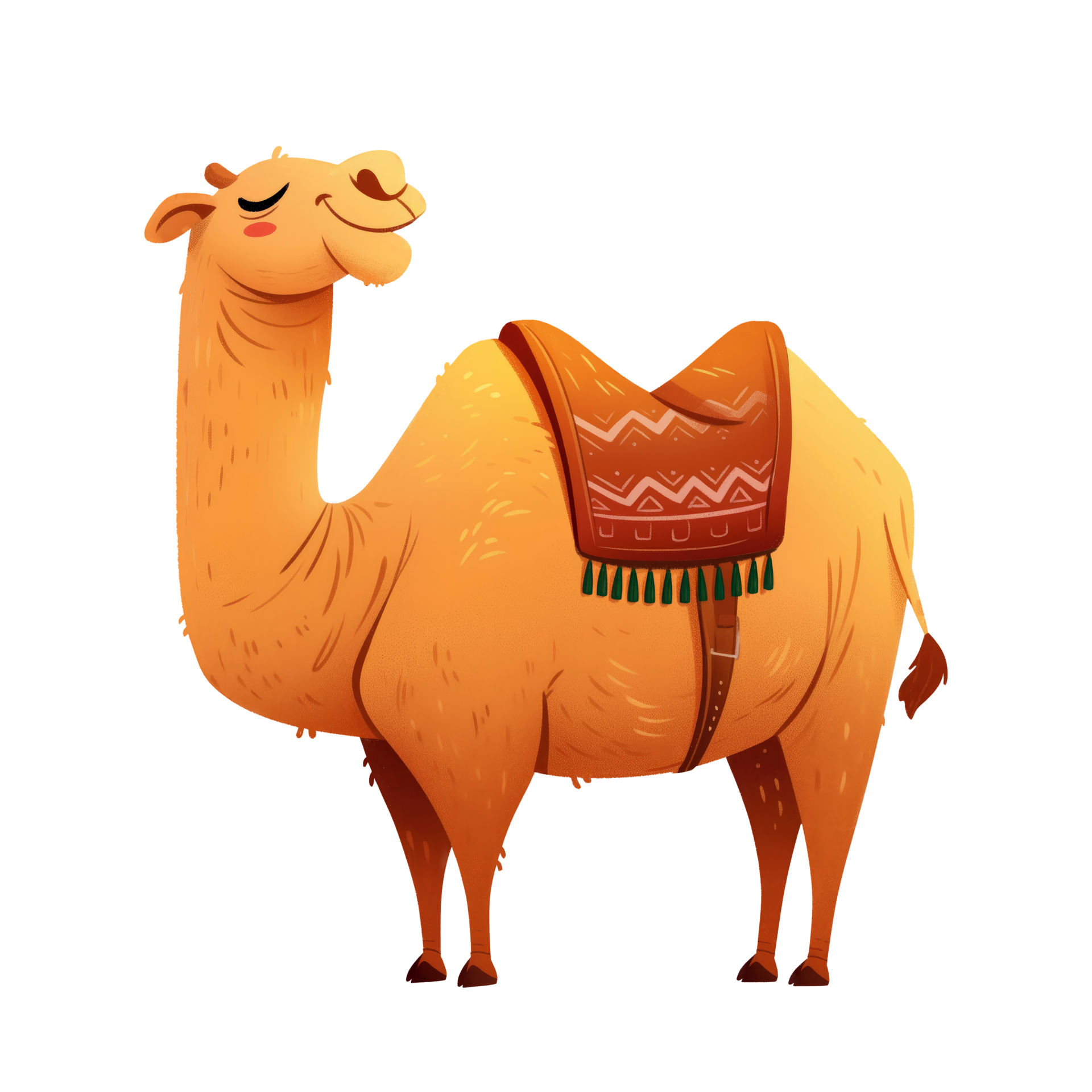 Camel cartoon character illustration 46825695 PNG